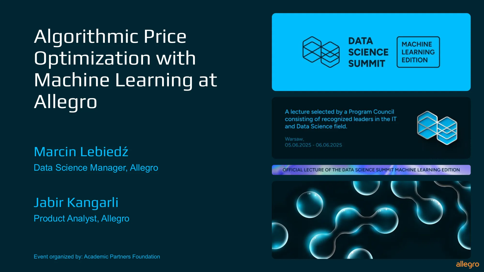 Algorithmic Price Optimization with Machine Learning at Allegro